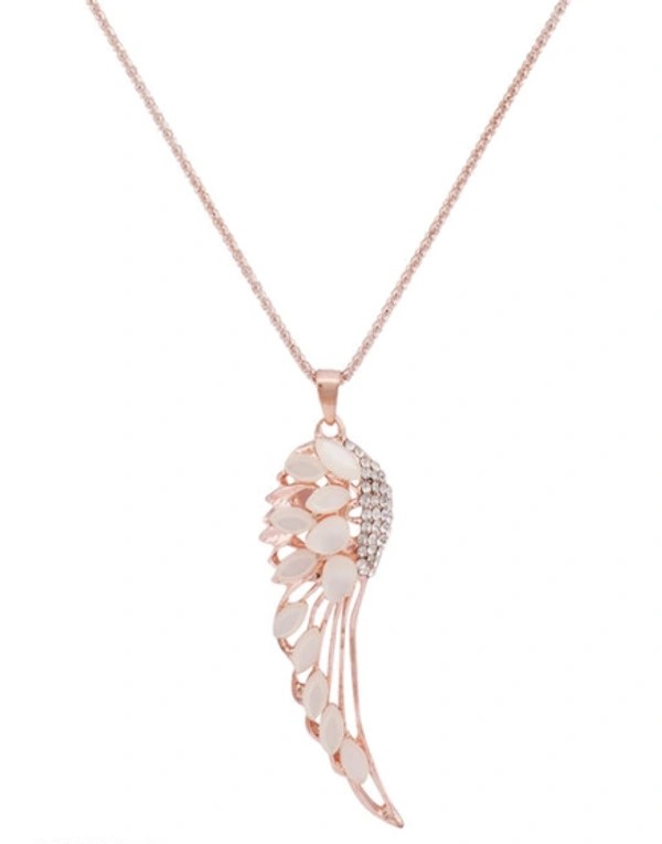 Anikas Creation Gold Plated Dancing Girl Alloy Light weighted Creen Stone Finished Pendant -  Adjustable, Gold Plated,  Multipack 1